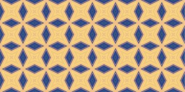 Kusursuz soyut kalıplar. Eşkenar dörtgen ve üçgen desenlerin arka planı. Yıldız desenleri. Moda eğilimleri