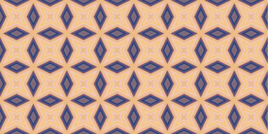 Kusursuz soyut kalıplar. Eşkenar dörtgen ve üçgen desenlerin arka planı. Yıldız desenleri. Moda eğilimleri