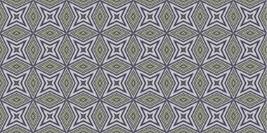 Kusursuz soyut kalıplar. Eşkenar dörtgen ve üçgen desenlerin arka planı. Yıldız desenleri. Moda eğilimleri