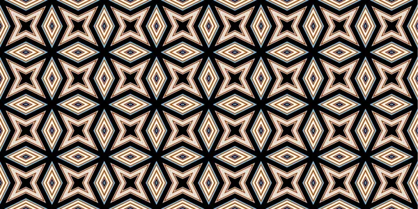 Seamless Abstract Patterns Background Rhombus Triangle Patterns Star Patterns Fashion — Photo