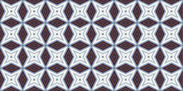 Seamless Abstract Patterns Background Rhombus Triangle Patterns Star Patterns Fashion — Φωτογραφία Αρχείου