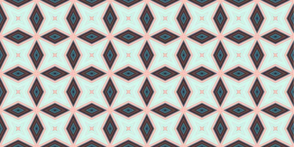 Seamless Abstract Patterns Background Rhombus Triangle Patterns Star Patterns Fashion — Φωτογραφία Αρχείου