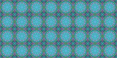 Wonderful seamless pattern. beautiful woven pattern and texture. Kaleidoscope banner