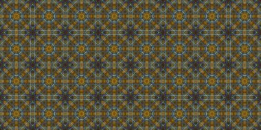 Wonderful seamless pattern. beautiful woven pattern and texture. Kaleidoscope banner
