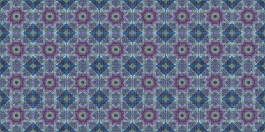 Wonderful seamless pattern. beautiful woven pattern and texture. Kaleidoscope banner