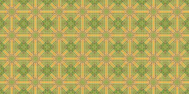 Wonderful seamless pattern. beautiful woven pattern and texture. Kaleidoscope banner