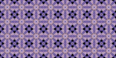 Wonderful seamless pattern. beautiful woven pattern and texture. Kaleidoscope banner