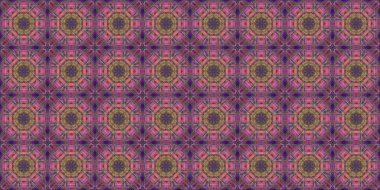 Wonderful seamless pattern. beautiful woven pattern and texture. Kaleidoscope banner