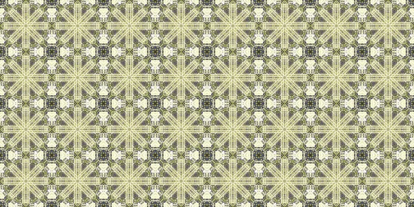 Wonderful Seamless Pattern Beautiful Woven Pattern Texture Kaleidoscope Banner — Stockfoto