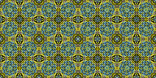 Wonderful Seamless Pattern Beautiful Woven Pattern Texture Kaleidoscope Banner — 스톡 사진
