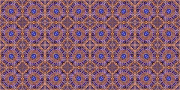 Wonderful Seamless Pattern Beautiful Woven Pattern Texture Kaleidoscope Banner — 스톡 사진