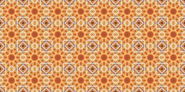 Wonderful seamless pattern. beautiful woven pattern and texture. Kaleidoscope banner