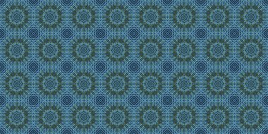 Wonderful seamless pattern. beautiful woven pattern and texture. Kaleidoscope banner