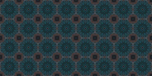 Wonderful Seamless Pattern Beautiful Woven Pattern Texture Kaleidoscope Banner — Stock Fotó