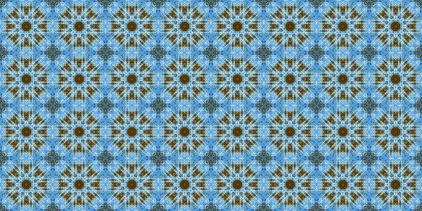 Wonderful Seamless Pattern Beautiful Woven Pattern Texture Kaleidoscope Banner — Stock Photo, Image