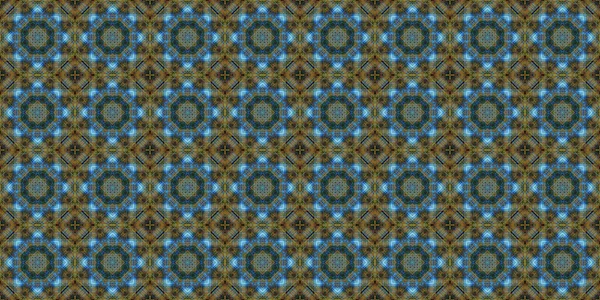 Wonderful Seamless Pattern Beautiful Woven Pattern Texture Kaleidoscope Banner — Zdjęcie stockowe