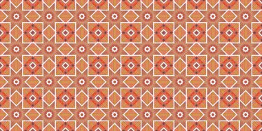 Wonderful seamless pattern. beautiful woven pattern and texture. Kaleidoscope banner