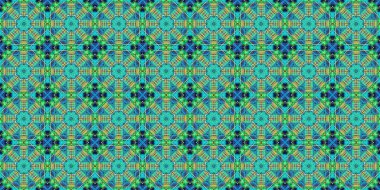 Wonderful seamless pattern. beautiful woven pattern and texture. Kaleidoscope banner