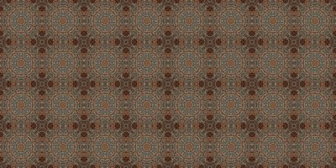 Wonderful seamless pattern. beautiful woven pattern and texture. Kaleidoscope banner