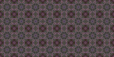 Wonderful seamless pattern. beautiful woven pattern and texture. Kaleidoscope banner