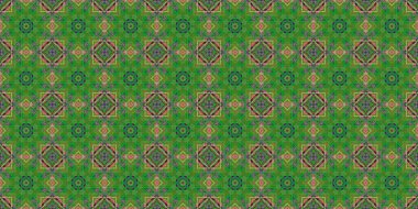 Wonderful seamless pattern. beautiful woven pattern and texture. Kaleidoscope banner