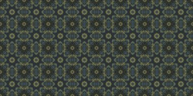 Wonderful seamless pattern. beautiful woven pattern and texture. Kaleidoscope banner