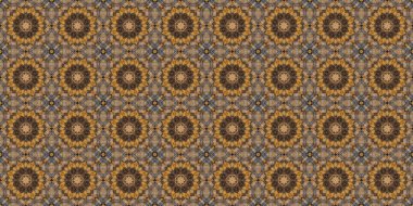 Wonderful seamless pattern. beautiful woven pattern and texture. Kaleidoscope banner