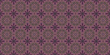 Wonderful seamless pattern. beautiful woven pattern and texture. Kaleidoscope banner