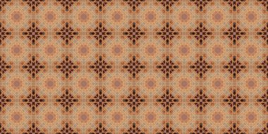 Wonderful seamless pattern. beautiful woven pattern and texture. Kaleidoscope banner
