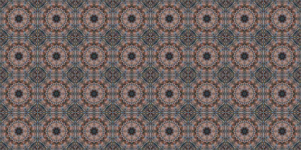 Wonderful Seamless Pattern Beautiful Woven Pattern Texture Kaleidoscope Banner — Foto de Stock