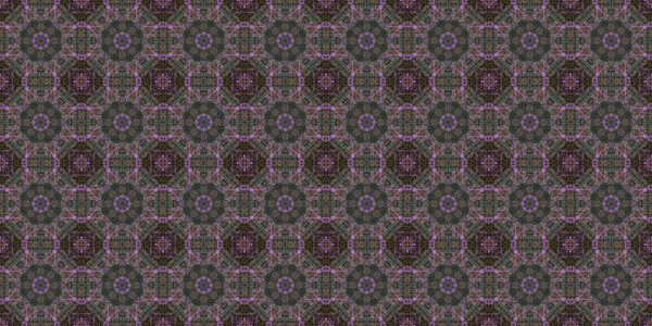 Wonderful Seamless Pattern Beautiful Woven Pattern Texture Kaleidoscope Banner — 스톡 사진