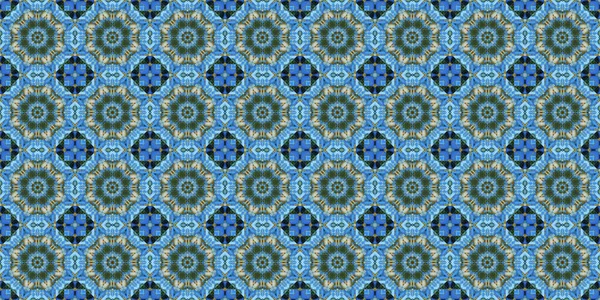 Wonderful Seamless Pattern Beautiful Woven Pattern Texture Kaleidoscope Banner — 스톡 사진