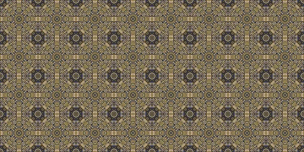 Wonderful Seamless Pattern Beautiful Woven Pattern Texture Kaleidoscope Banner — ストック写真