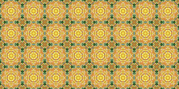 Wonderful seamless pattern. beautiful woven pattern and texture. Kaleidoscope banner