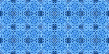 Wonderful seamless pattern. beautiful woven pattern and texture. Kaleidoscope banner