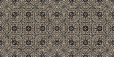 Wonderful seamless pattern. beautiful woven pattern and texture. Kaleidoscope banner