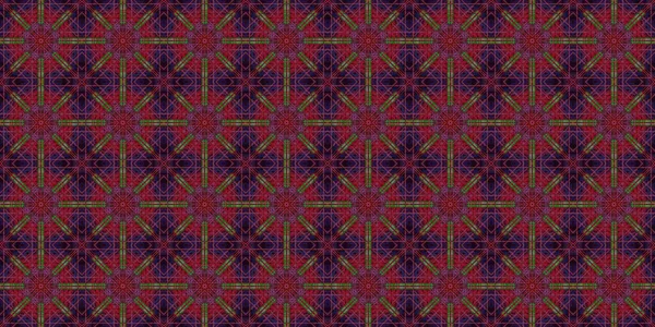 Wonderful Seamless Pattern Beautiful Woven Pattern Texture Kaleidoscope Banner — Stok fotoğraf