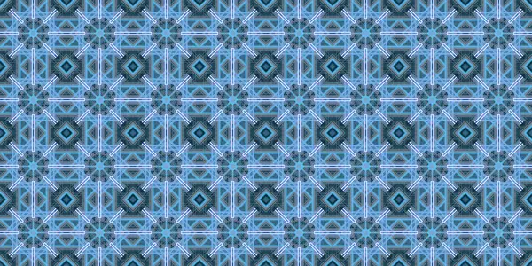 Wonderful Seamless Pattern Beautiful Woven Pattern Texture Kaleidoscope Banner — Stock fotografie