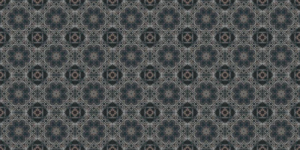 Wonderful Seamless Pattern Beautiful Woven Pattern Texture Kaleidoscope Banner — Stock Photo, Image