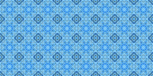 Wonderful Seamless Pattern Beautiful Woven Pattern Texture Kaleidoscope Banner — 图库照片