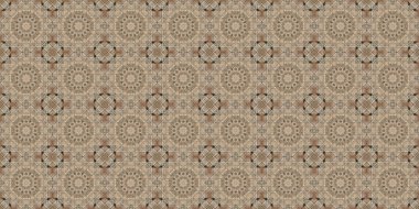 Wonderful seamless pattern. beautiful woven pattern and texture. Kaleidoscope banner