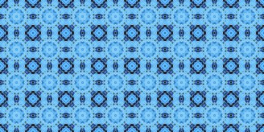Wonderful seamless pattern. beautiful woven pattern and texture. Kaleidoscope banner