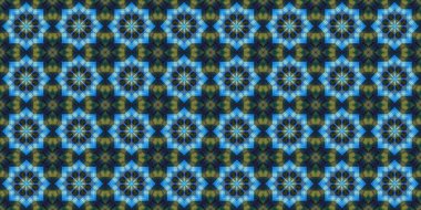 Wonderful seamless pattern. beautiful woven pattern and texture. Kaleidoscope banner