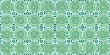 Wonderful seamless pattern. beautiful woven pattern and texture. Kaleidoscope banner
