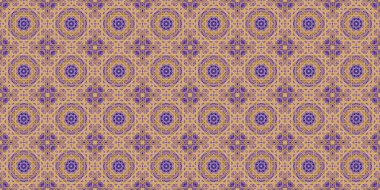 Wonderful seamless pattern. beautiful woven pattern and texture. Kaleidoscope banner