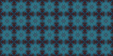 Wonderful seamless pattern. beautiful woven pattern and texture. Kaleidoscope banner
