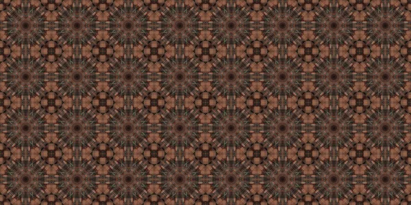 Wonderful Seamless Pattern Beautiful Woven Pattern Texture Kaleidoscope Banner — ストック写真