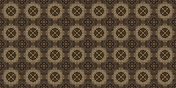 Wonderful Seamless Pattern Beautiful Woven Pattern Texture Kaleidoscope Banner — Photo