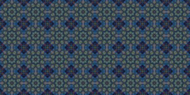 Wonderful seamless pattern. beautiful woven pattern and texture. Kaleidoscope banner
