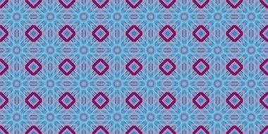 Wonderful seamless pattern. beautiful woven pattern and texture. Kaleidoscope banner